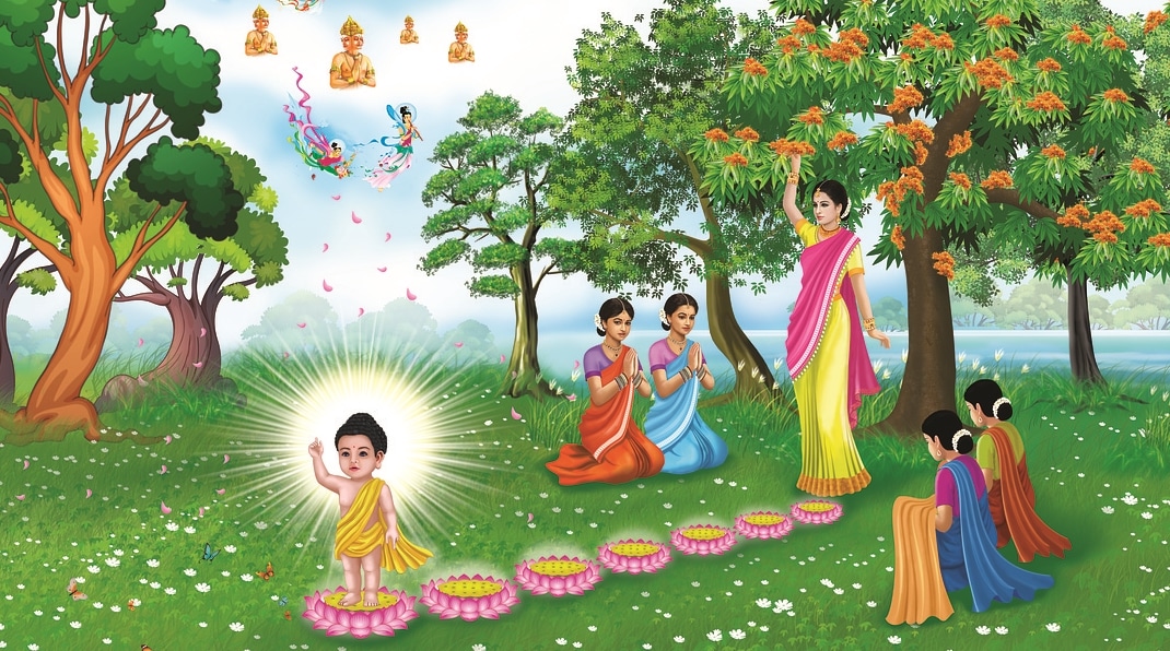 Wesak tekening