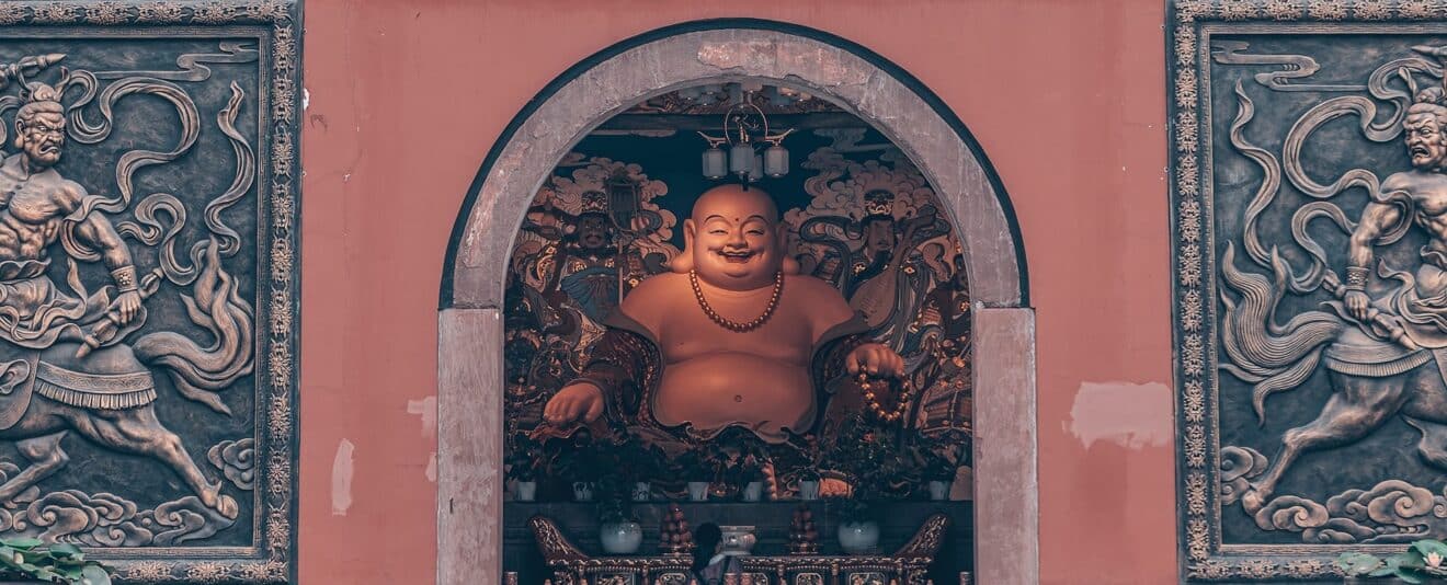 Lachende Boeddha