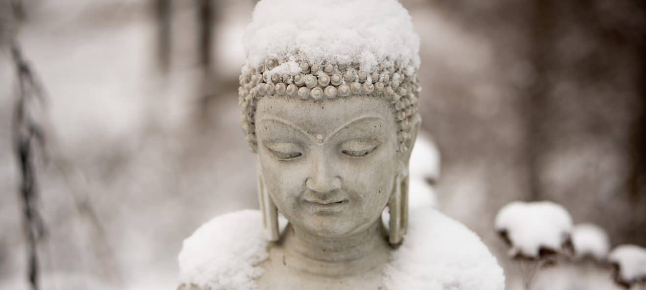 Winter Boeddha